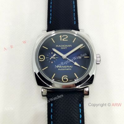 Copy Panerai Radiomir GMT PAM945 44mm Watch Gradient Blue